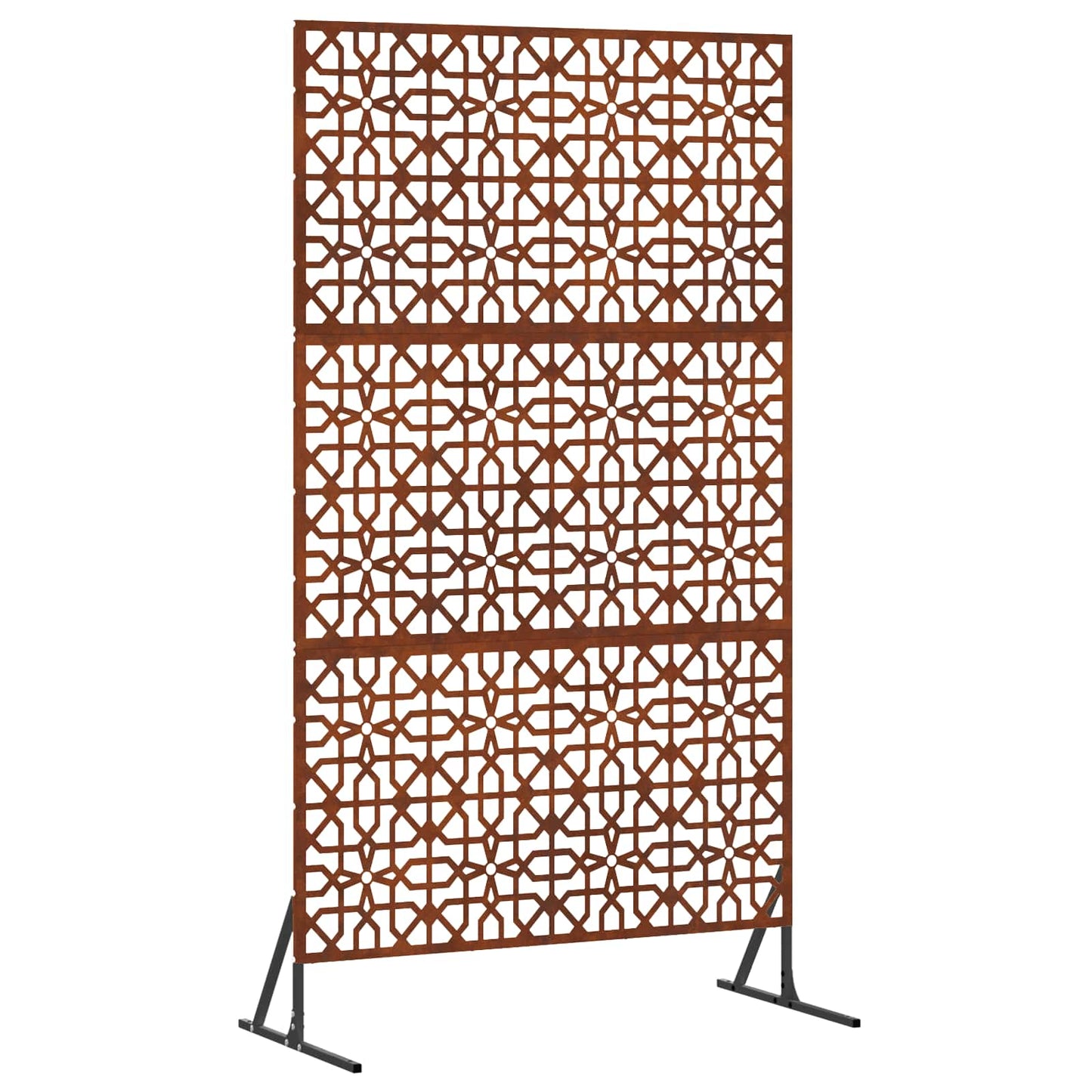 Privacy Screen Grey 100 x 50 x 180 cm Weathering Steel