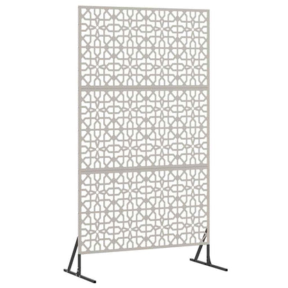 Privacy Screen Grey 100 x 50 x 180 cm Weathering Steel