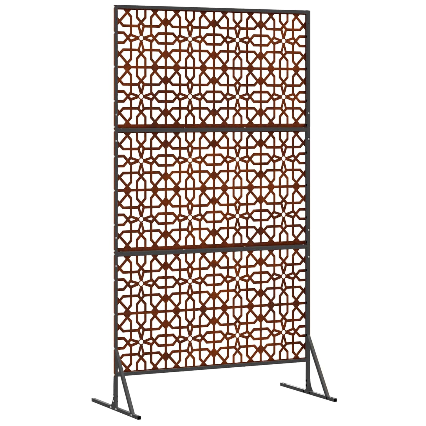 Privacy Screen Grey 100 x 50 x 180 cm Weathering Steel