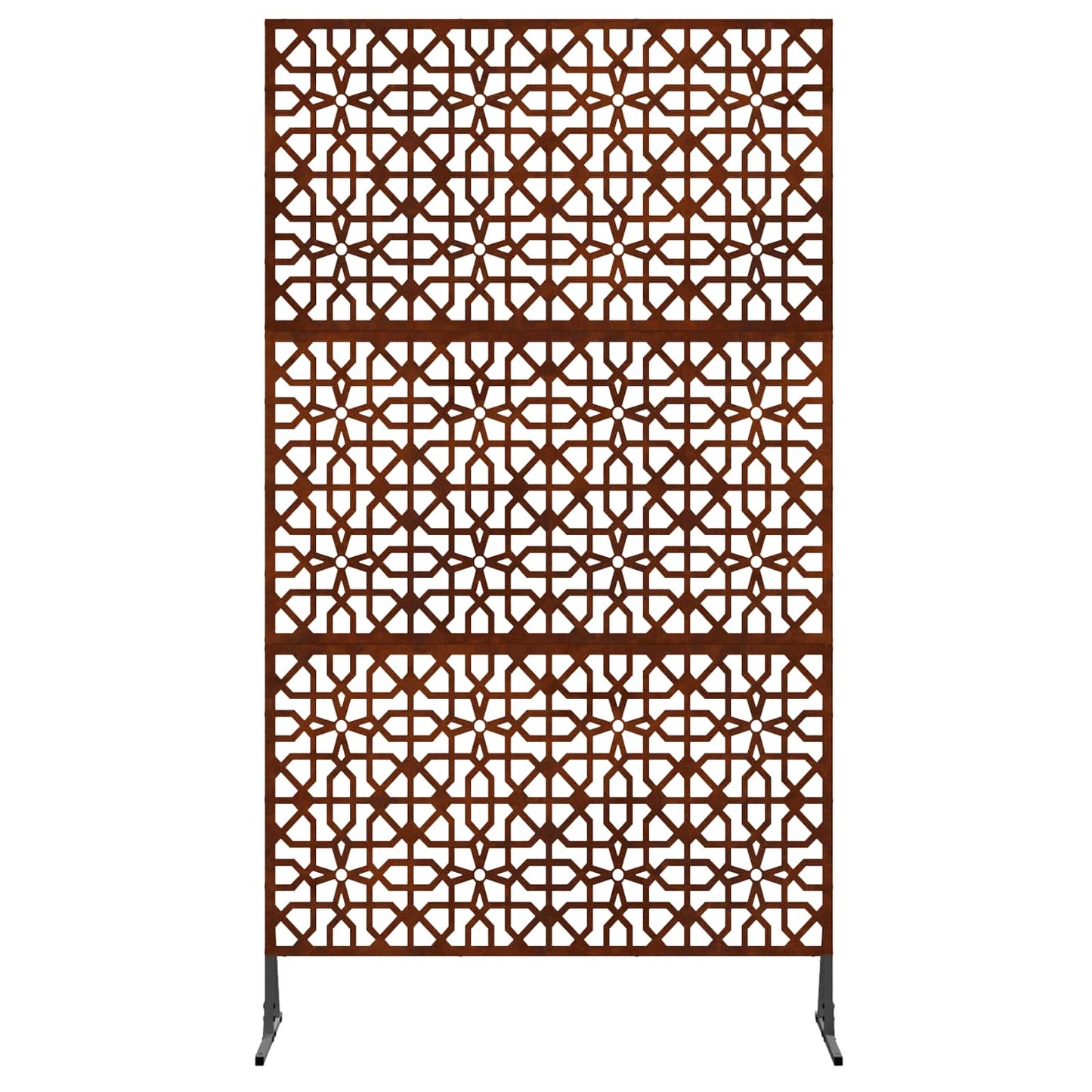 Privacy Screen Grey 100 x 50 x 180 cm Weathering Steel