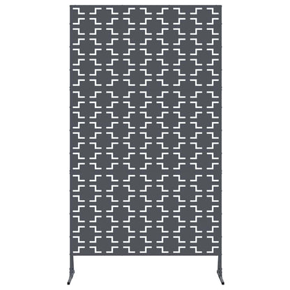 Privacy Screen 100 x 50 x 180 cm Steel Anthracite