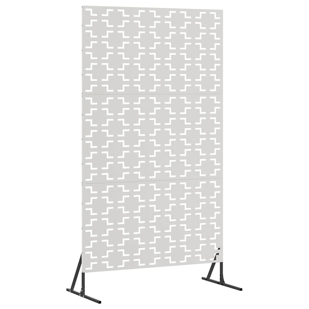 Privacy Screen 100 x 50 x 180 cm Stainless Steel Silver