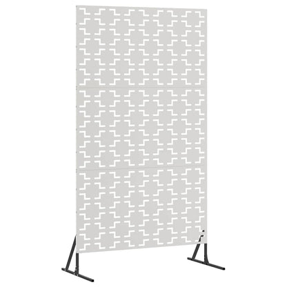 Privacy Screen 100 x 50 x 180 cm Stainless Steel Silver