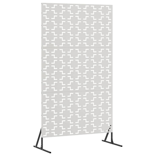 Privacy Screen 100 x 50 x 180 cm Stainless Steel Silver
