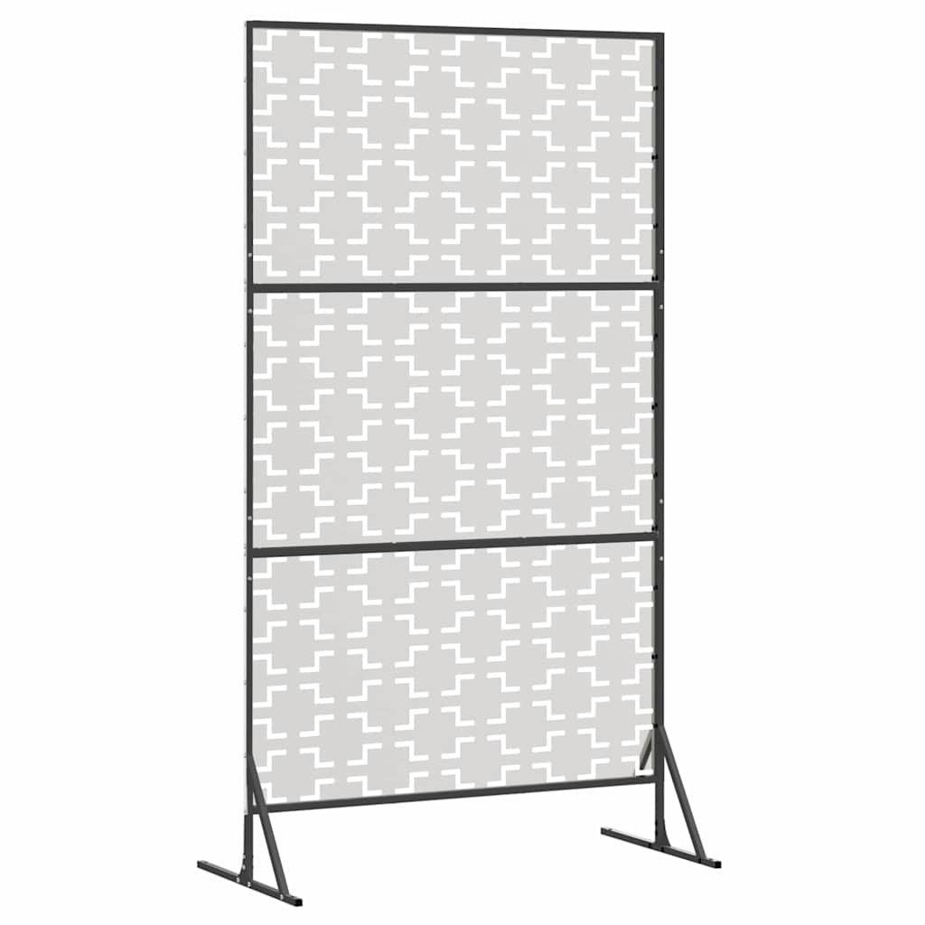 Privacy Screen 100 x 50 x 180 cm Stainless Steel Silver