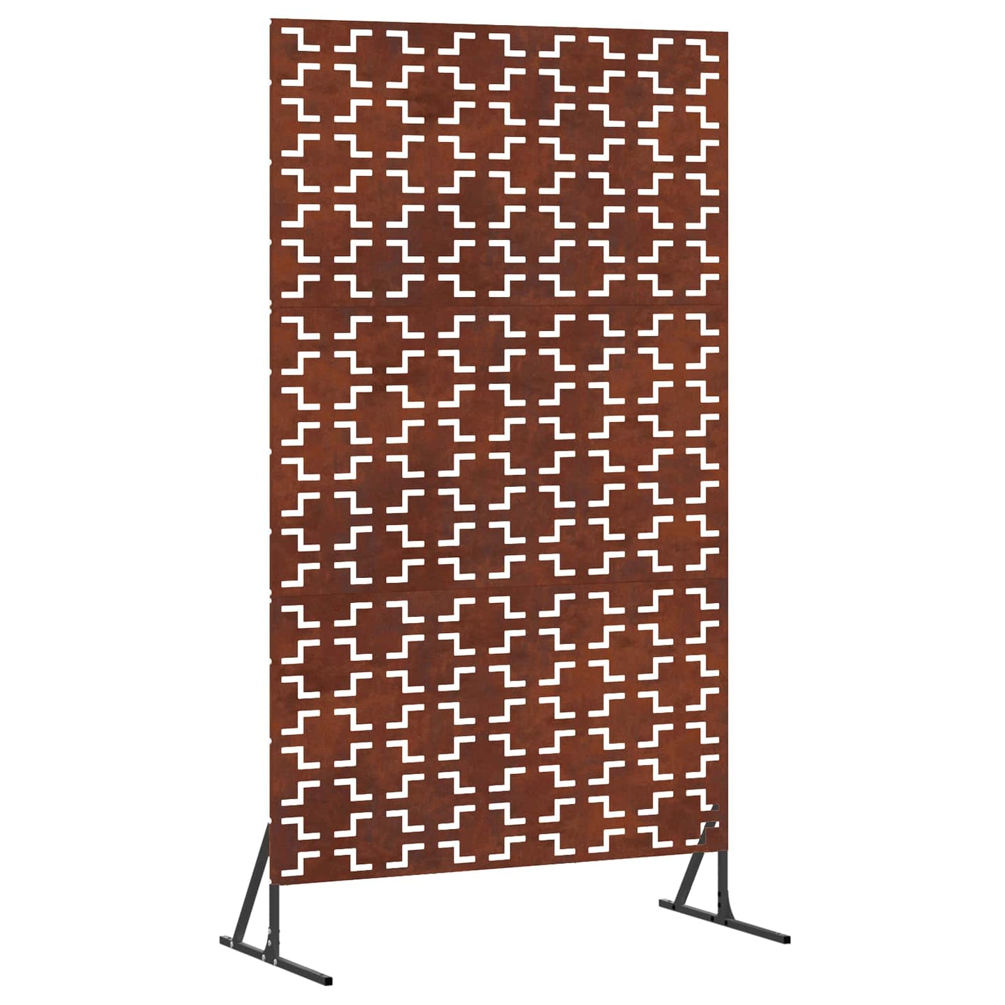 Privacy Screen Grey 100 x 50 x 180 cm Weathering Steel