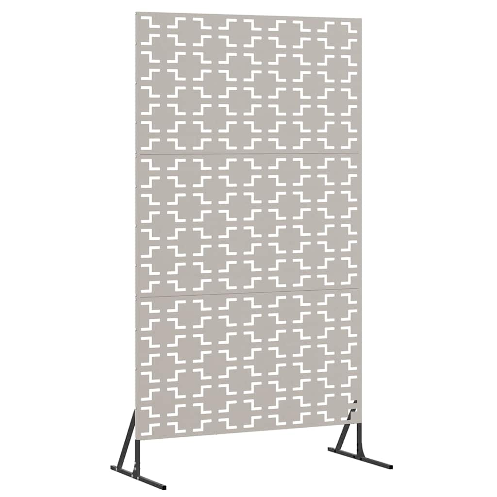 Privacy Screen Grey 100 x 50 x 180 cm Weathering Steel