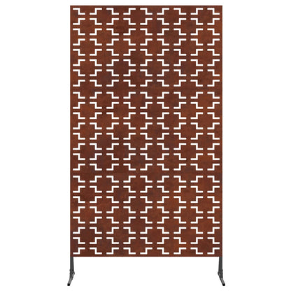 Privacy Screen Grey 100 x 50 x 180 cm Weathering Steel