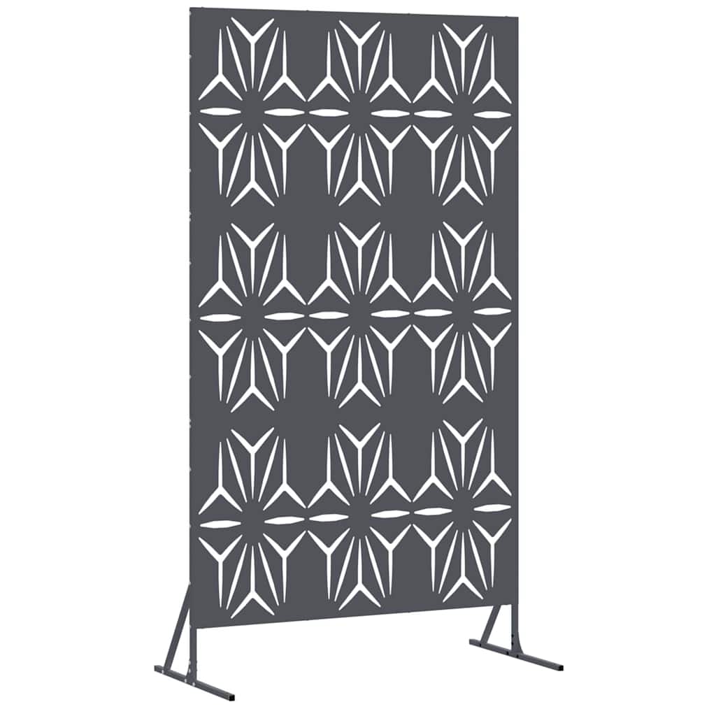 Privacy Screen 100 x 50 x 180 cm Steel Anthracite