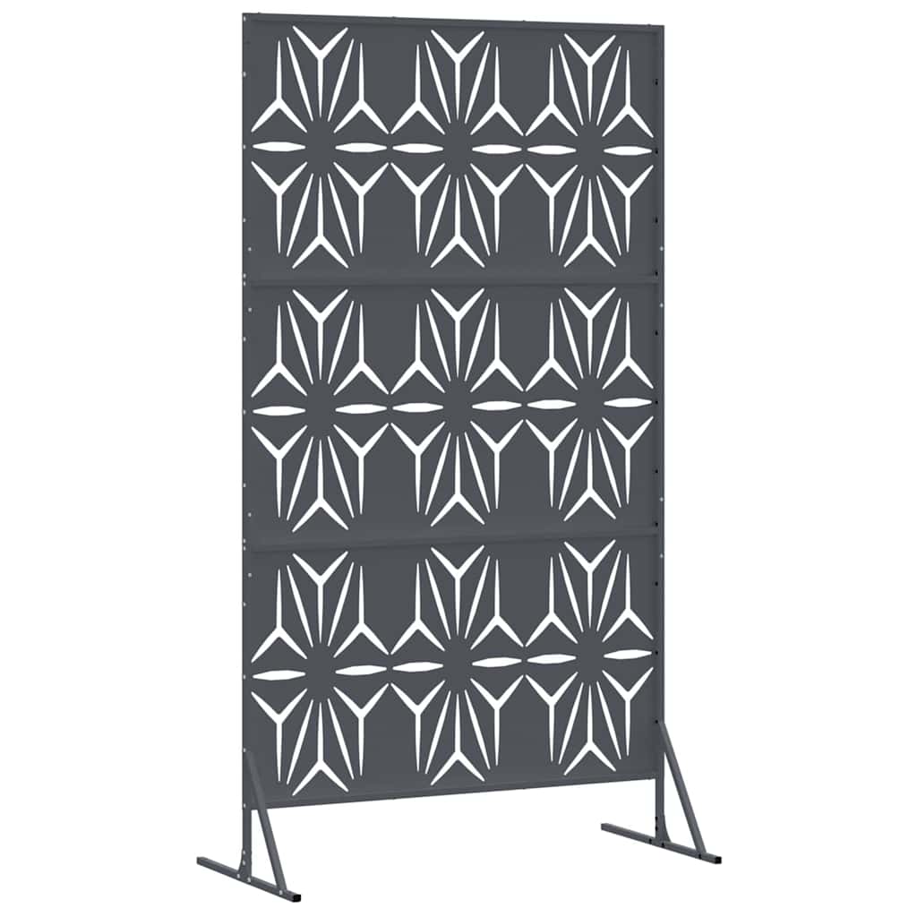 Privacy Screen 100 x 50 x 180 cm Steel Anthracite