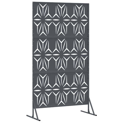 Privacy Screen 100 x 50 x 180 cm Steel Anthracite