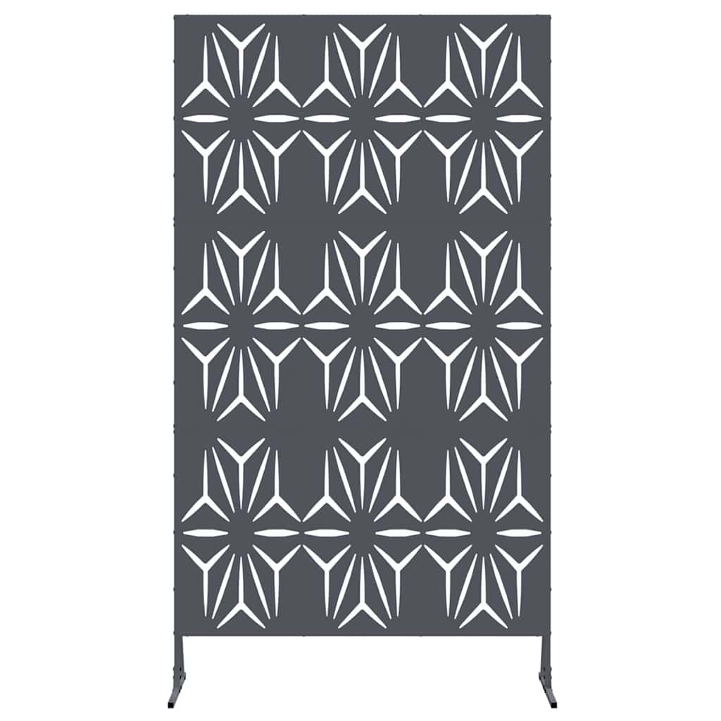 Privacy Screen 100 x 50 x 180 cm Steel Anthracite