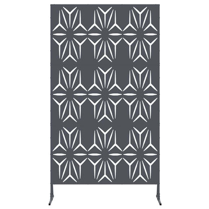 Privacy Screen 100 x 50 x 180 cm Steel Anthracite