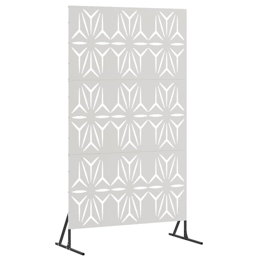 Privacy Screen 100 x 50 x 180 cm Stainless Steel Silver