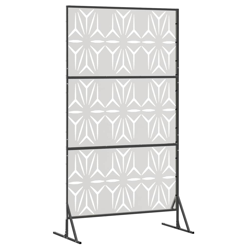 Privacy Screen 100 x 50 x 180 cm Stainless Steel Silver
