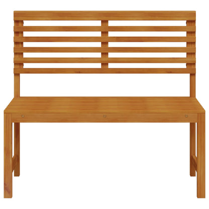 Garden Chair Brown 100 x 50 x 91cm Solid Acacia wood