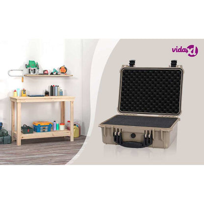 Hard Luggage Case with Storage Sand 40.5 x 33 x 17.5 cm