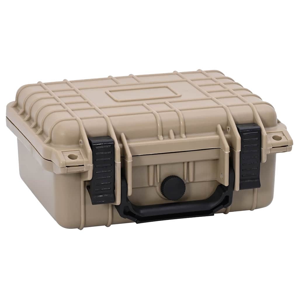 Hard Luggage Case with Storage Sand 27 x 24.5 x 12.5 cm