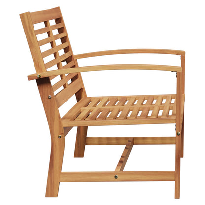 Bench Brown 110 x 65 x 76.5 cm Solid Teak Wood
