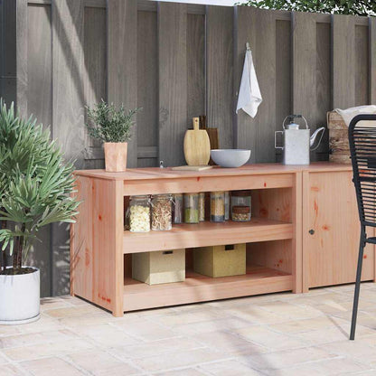 Kitchen Cabinet Brown 106 x 55 x 64 cm Solid Pine wood