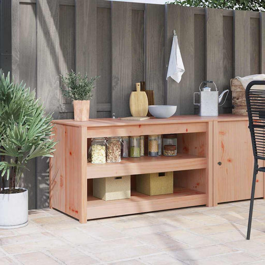 Kitchen Cabinet Brown 106 x 55 x 64 cm Solid Pine wood