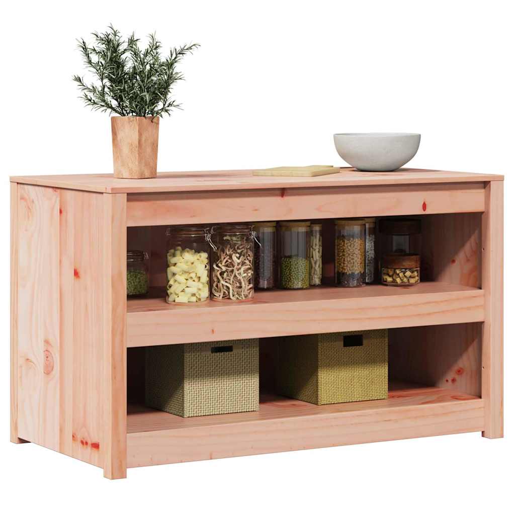 Kitchen Cabinet Brown 106 x 55 x 64 cm Solid Pine wood