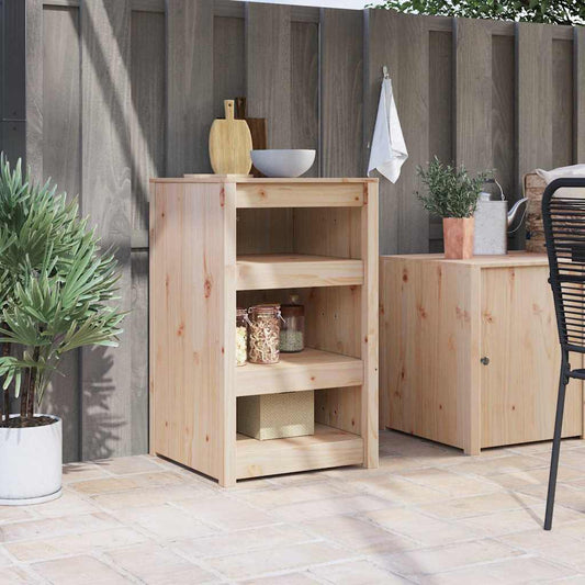 Kitchen Cabinet Brown 55 x 55 x 92 cm Solid Pine wood