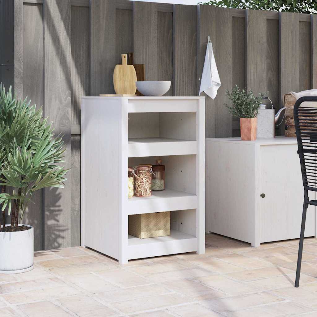 Kitchen Cabinet White 55 x 55 x 92 cm Solid Pine wood