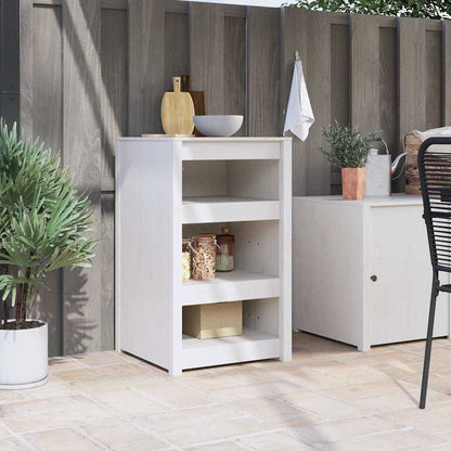 Kitchen Cabinet White 55 x 55 x 92 cm Solid Pine wood