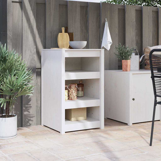 Kitchen Cabinet White 55 x 55 x 92 cm Solid Pine wood