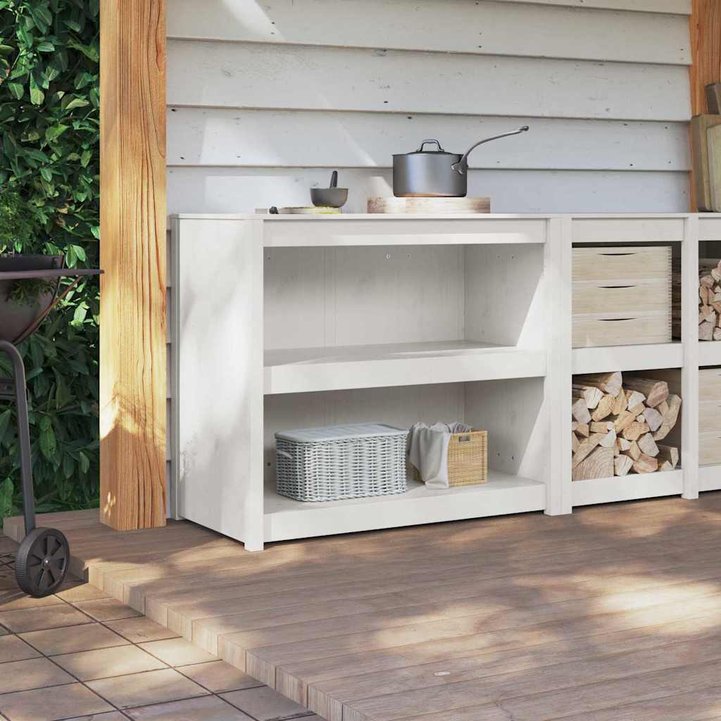 Kitchen Cabinet White 106 x 55 x 92 cm Solid Pine wood