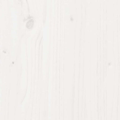 Kitchen Door with Door White 50 x 9 x 82 cm Solid Pine wood