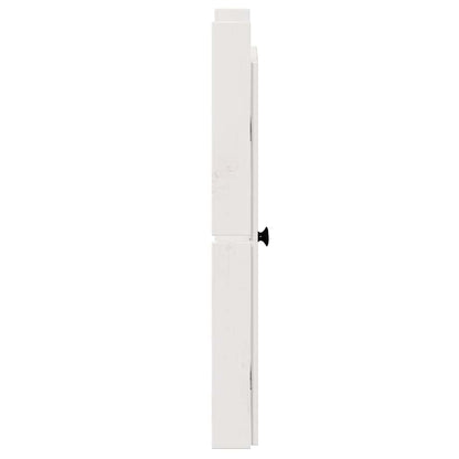 Kitchen Door 2 pcs White 50 x 9 x 82 cm Solid Pine wood