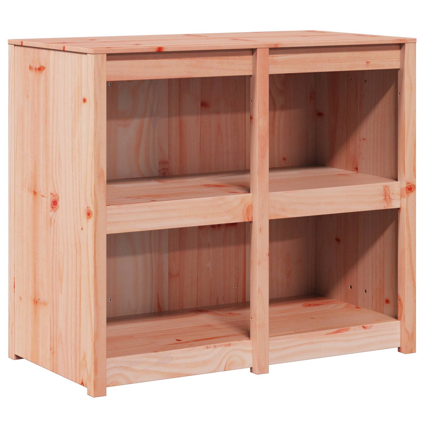 Kitchen Cabinet with Shelf MEPPEL Brown Oak 106 x 55 x 92 cm