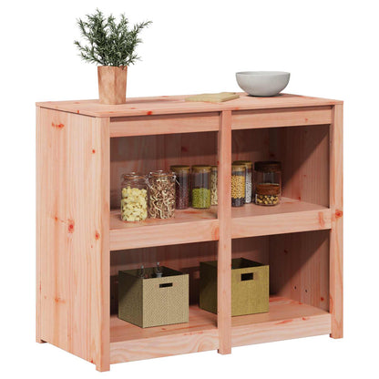 Kitchen Cabinet with Shelf MEPPEL Brown Oak 106 x 55 x 92 cm