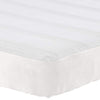 Bed Mattress with Mattress Cream 80 x 200 cm Fabric
