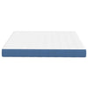 Bed Mattress with Mattress Blue 180 x 200 cm Fabric