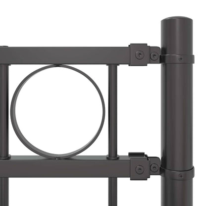 Fence Element ASSEN Grey 170 x 170 cm Steel