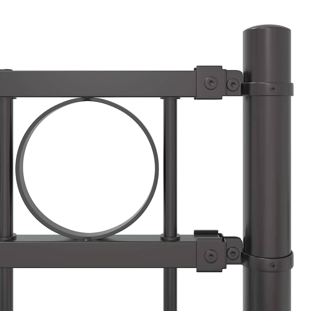 Fence Element ASSEN Grey 170 x 200 cm Steel