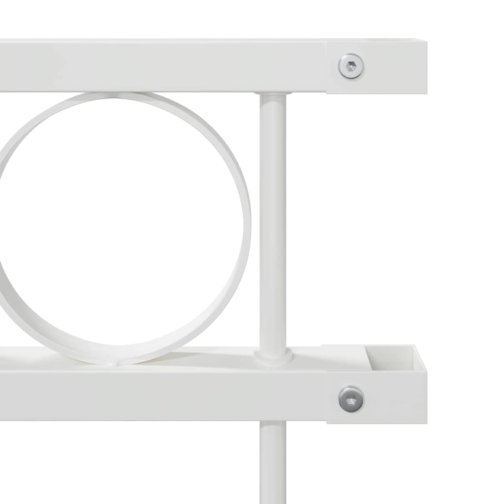 Fence Element ASSEN White 170 x 80 cm Steel