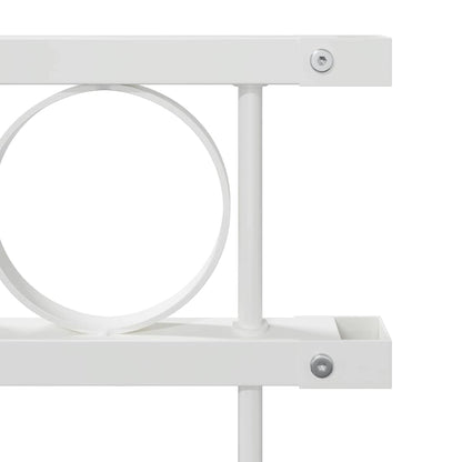 Fence Element ASSEN White 170 x 80 cm Steel