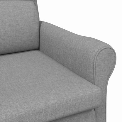 Armchair Light grey 76 x 94 x 102 cm Fabric