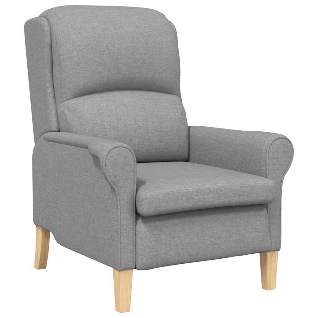 Armchair Light grey 76 x 94 x 102 cm Fabric