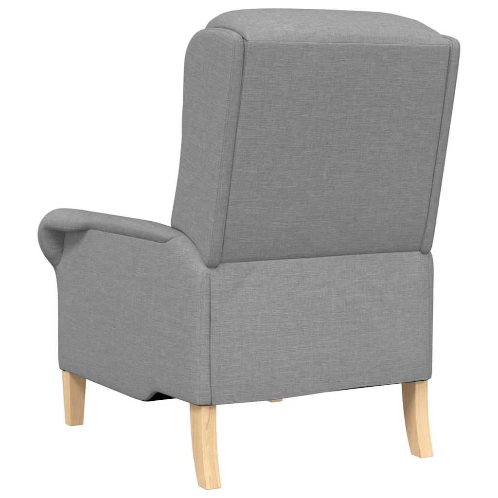 Armchair Light grey 76 x 94 x 102 cm Fabric