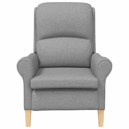 Armchair Light grey 76 x 94 x 102 cm Fabric
