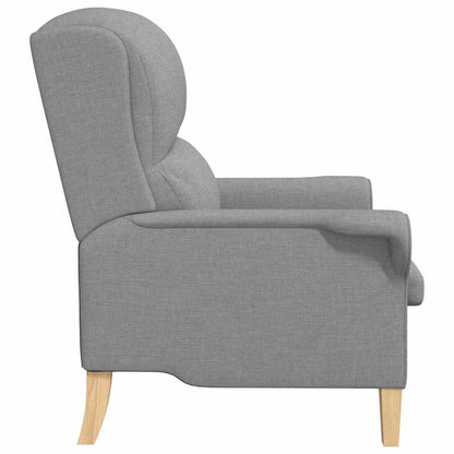 Armchair Light grey 76 x 94 x 102 cm Fabric