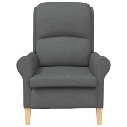 Armchair Dark grey 76 x 94 x 102 cm Fabric