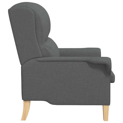 Armchair Dark grey 76 x 94 x 102 cm Fabric