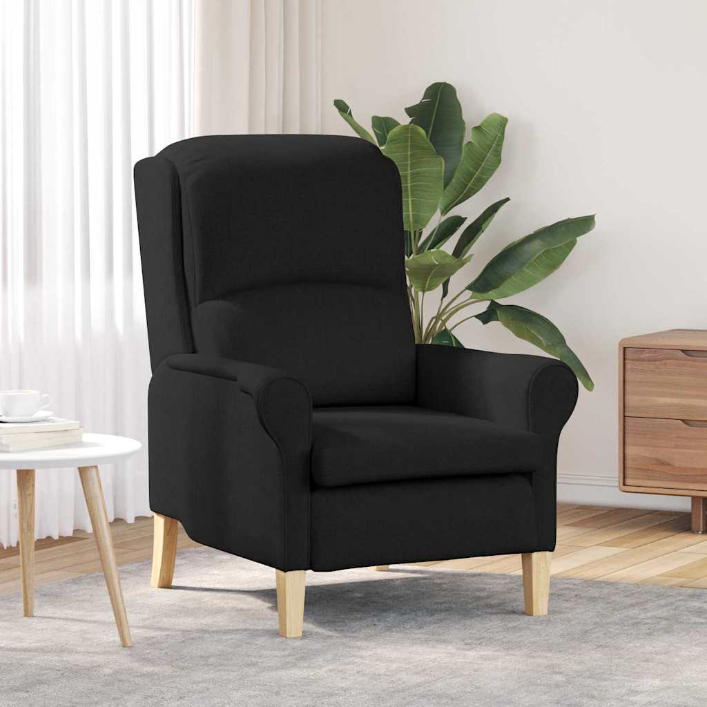 Armchair Black 76 x 94 x 102 cm Fabric