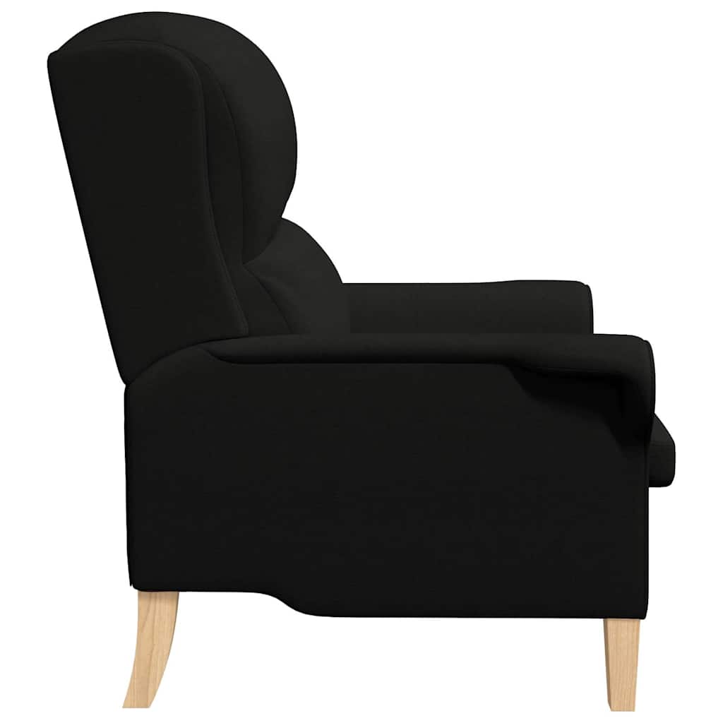 Armchair Black 76 x 94 x 102 cm Fabric